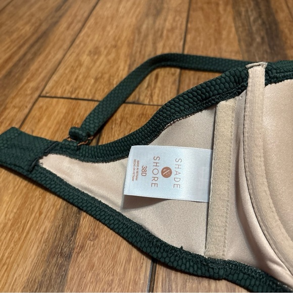 Shade & Shore Bikini Top Green 38D - Picture 6 of 6